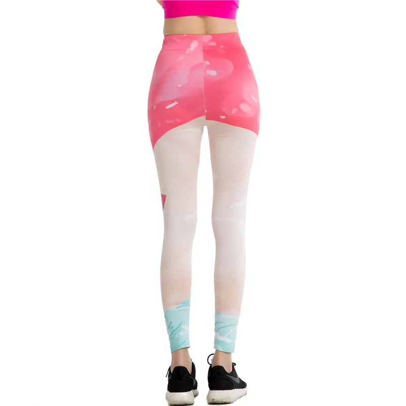 
Top Grade Printed Latex Pants Skin Tight Leggings Women 