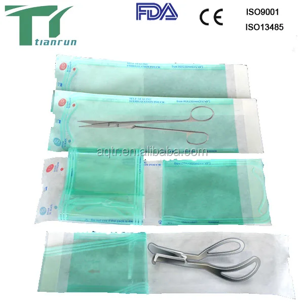 
Examination latex gloves sterilization packaging pouch 