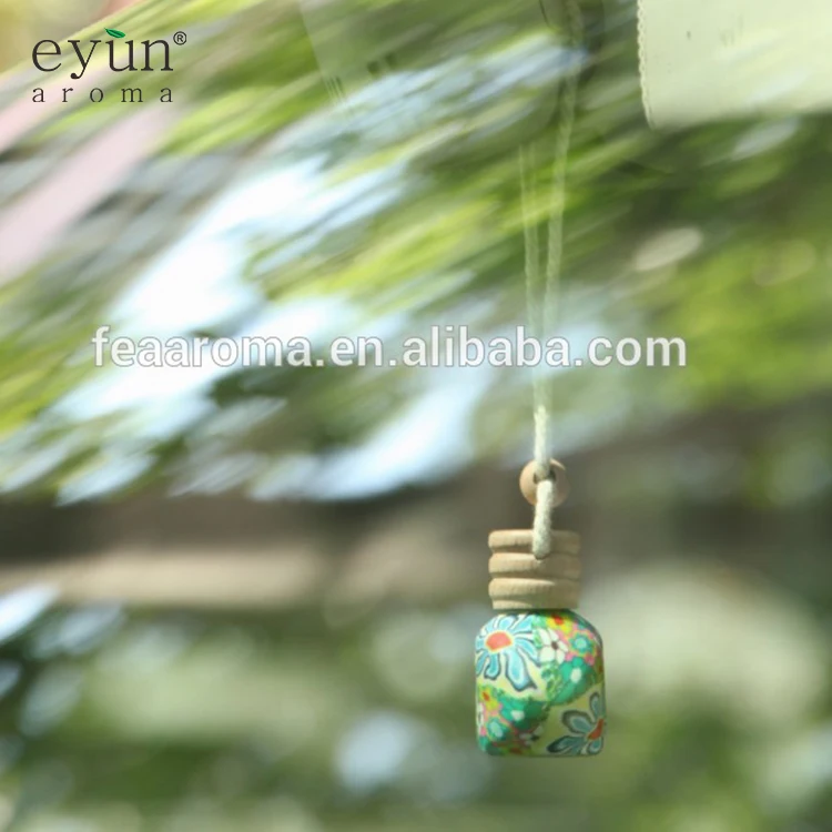 
Eyun F07 car fragrance glass bottle organic aromatic reed diffuser 