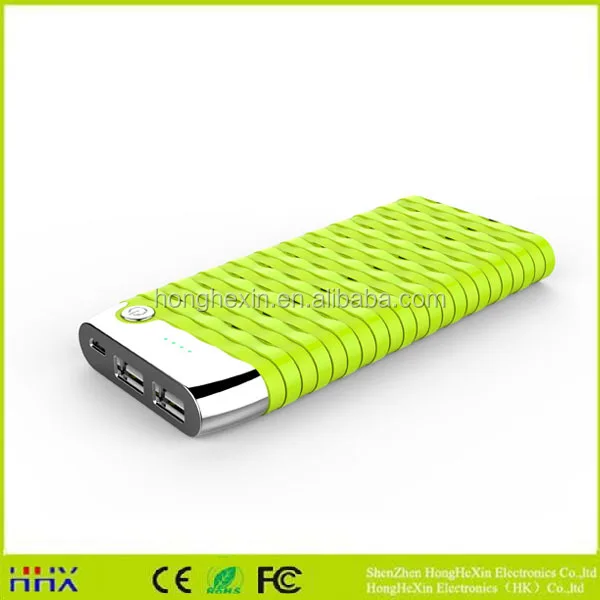 2015 последняя большая емкость 10000 мАч портативный зарядное устройство мобильного питания