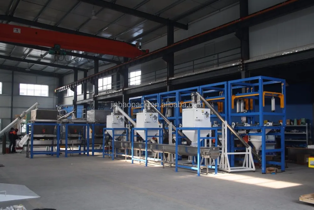 
1 ton bulk bag unloading system, jumbo bag discharging station, big bag unloader 