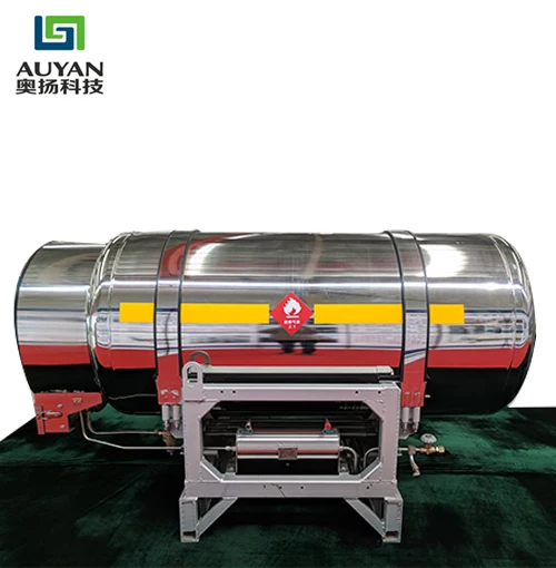 Sale 500L high quality composite lng gas cylinder Vehicle Intelligent LNG Cylinder