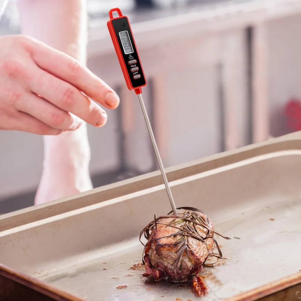 Цифровой ЖК-термометр IC TP-01S-2 для измерения температуры мяса