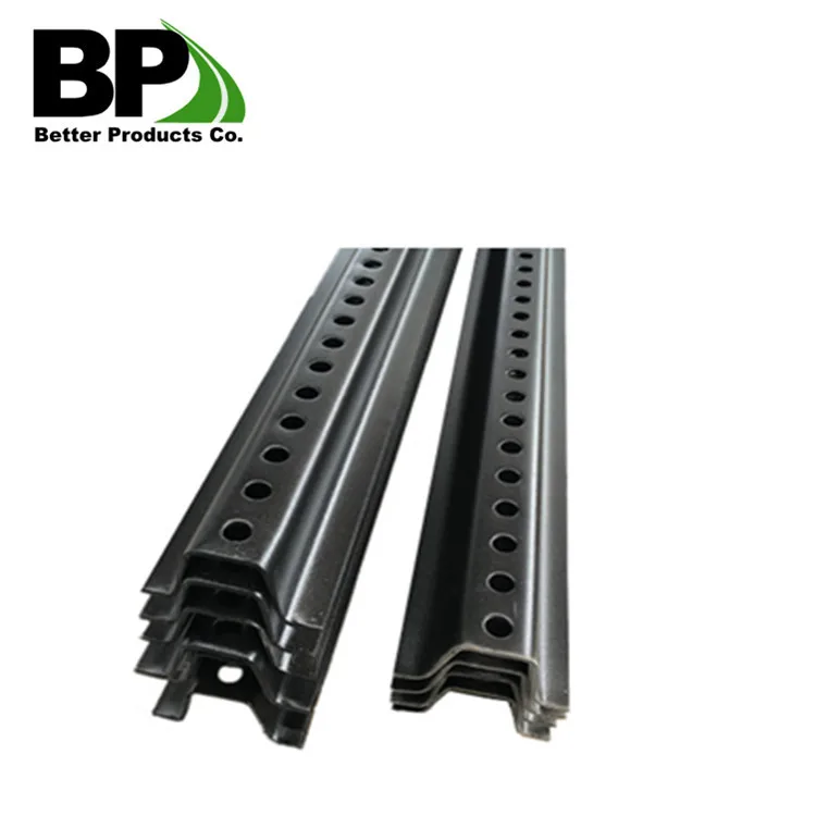 Steel Perforated U Channel Tubing used for roadway safety