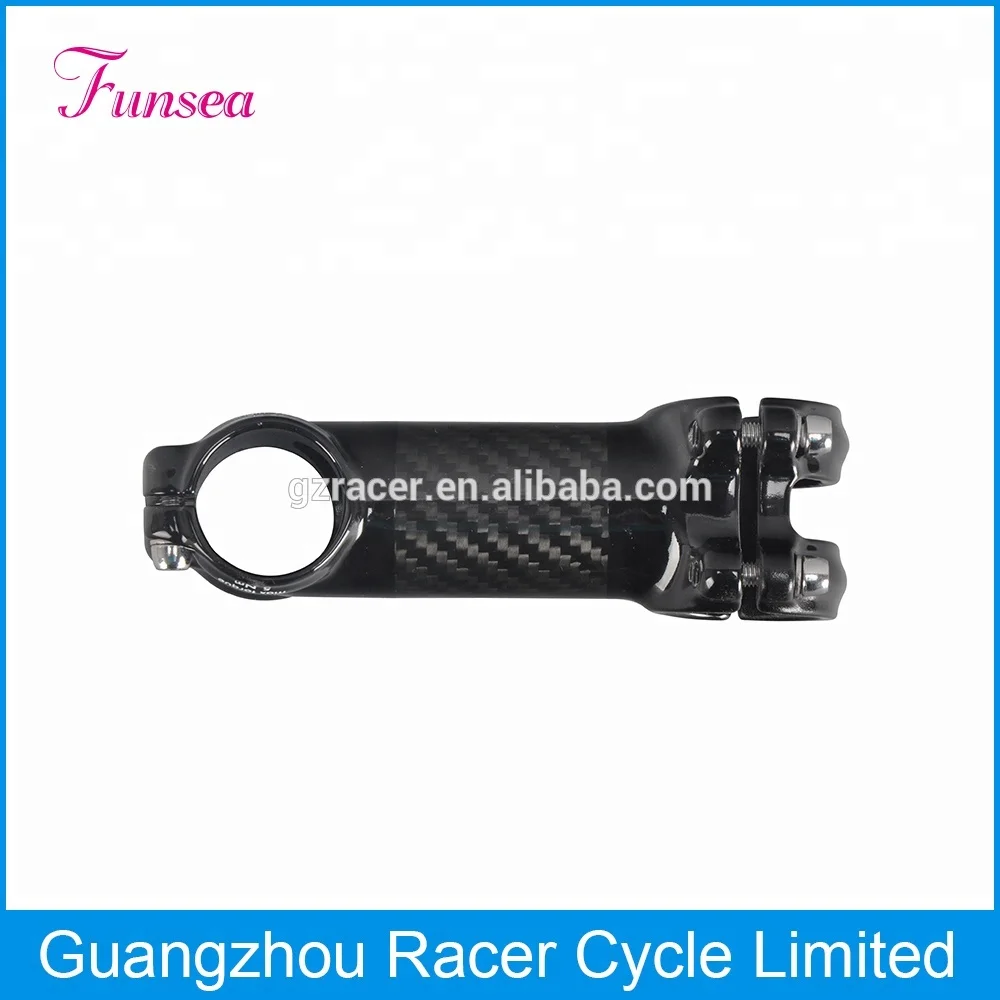 Aluminum alloy new design customized fiber bicycle parts ultra-strong carbon mtb road bike handlebar stem 31.1 - 32.5mm