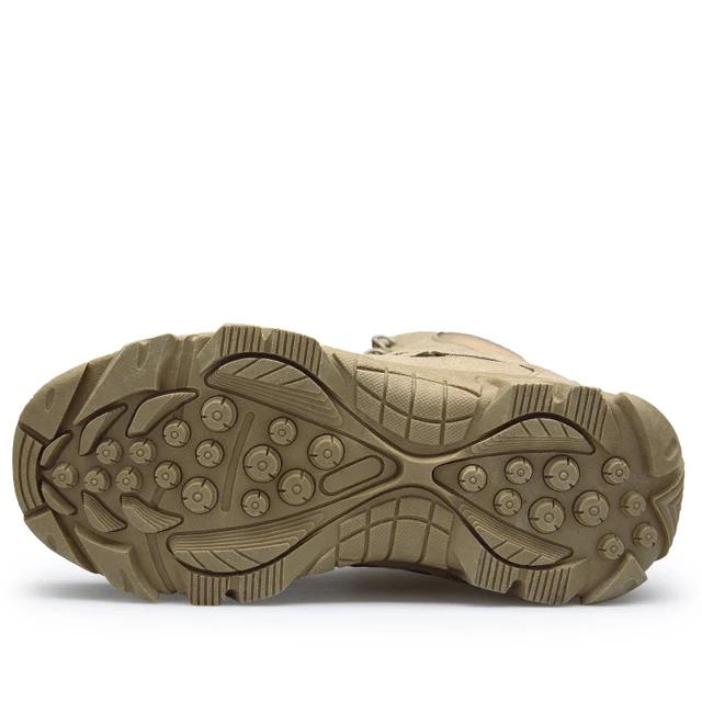 
Men Lightweight Suede Leather Combat Hiking Army Shoes Tactical Booties Waterproof Military Ankle Boots 