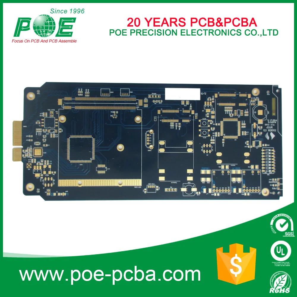 Высокое качество печатной плате fr4 поставщик PCB ENIG ПЕЧАТНОЙ платы