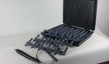 5 м шиномонтажный складной пластиковый дорожный блок устройство для дефляции шин полицейская шиповая полоса безопасности