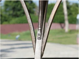 Hot sale outdoor garden gazebo PE rattan iron frame with floor