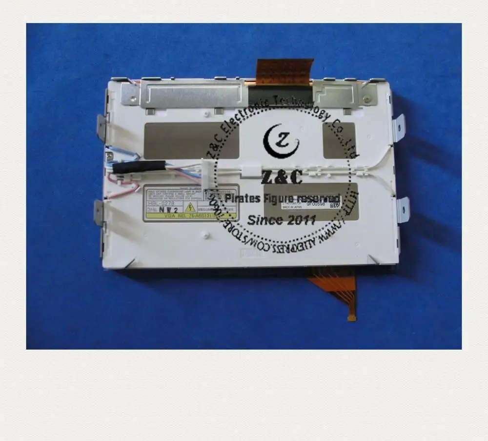 LTA070B511F Original 7 inch 800*480 SVGA TFT Car GPS LCD Panel Display for TOSHIBA