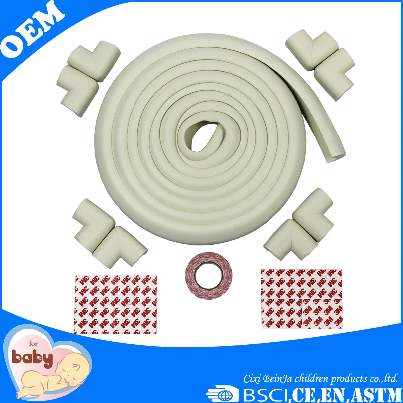 Children table edge rubber protector baby safety table desk edge bumper guard