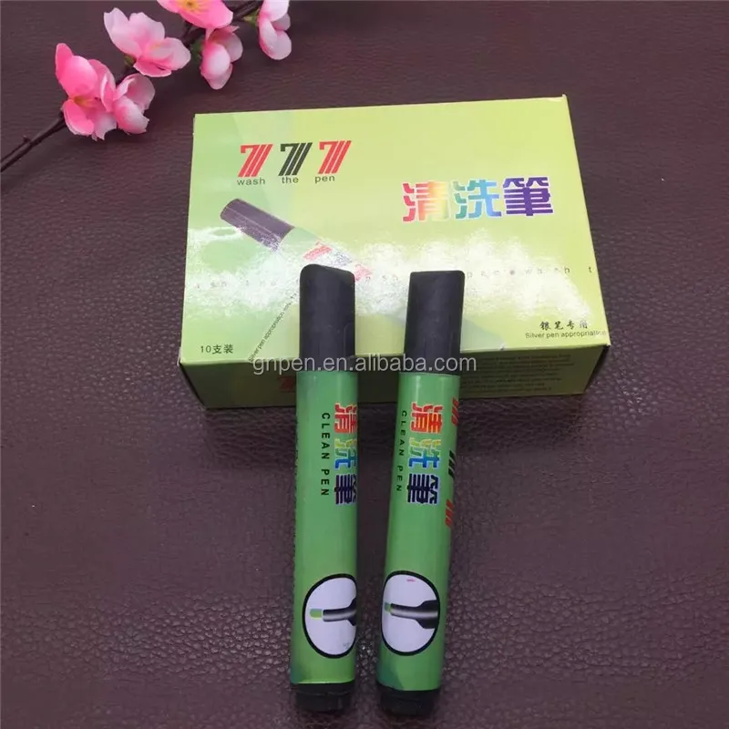 Auto Vanishing pen Cleaning pen to wash the silver refill pen line