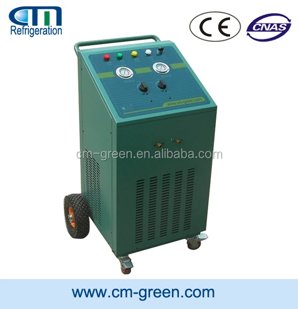 R407C/R134AR/410A oil-free compressor air conditioning recovery/recharge/vacuum pump freon R22 recovery/charge machine CM7000