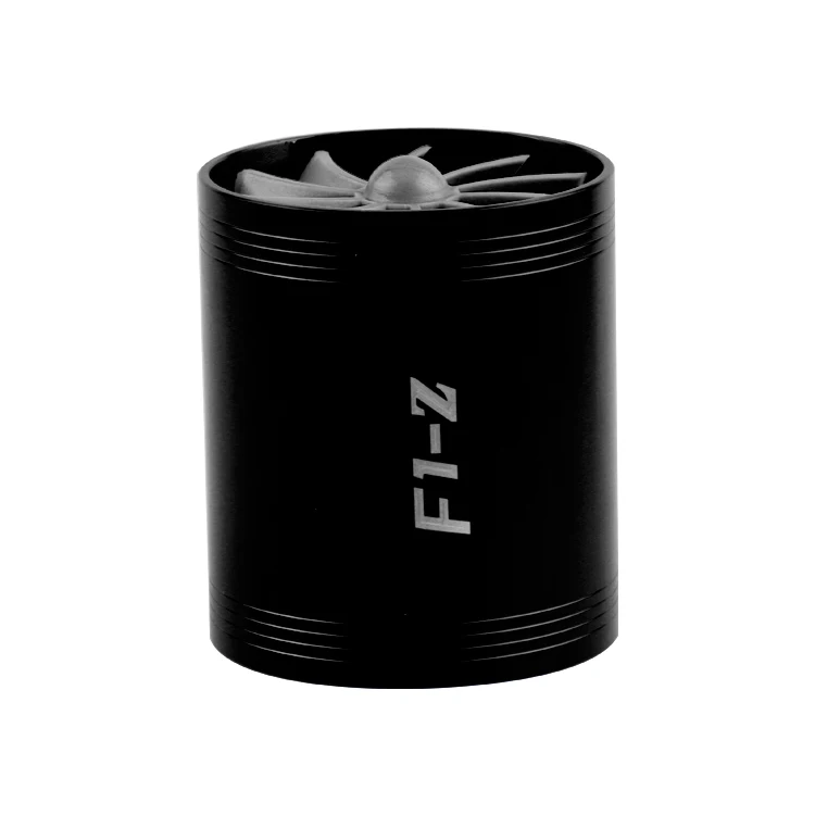 64mm x 75mm Car Air Filter Intake Fan Fuel Gas Saver Supercharger For Turbine Turbo Charger Turbocharger