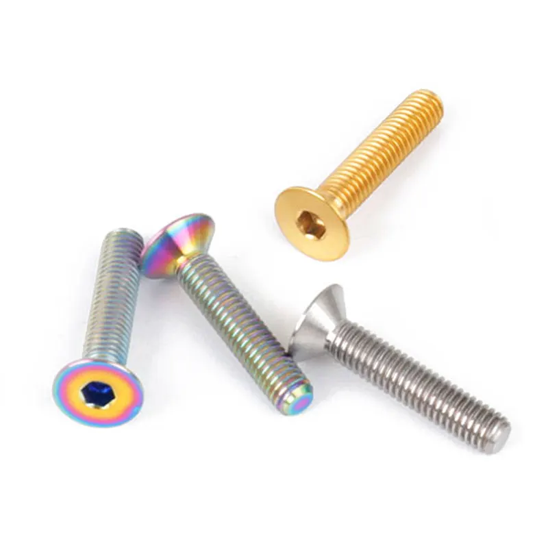 High strength titanium  bolt for bicycle