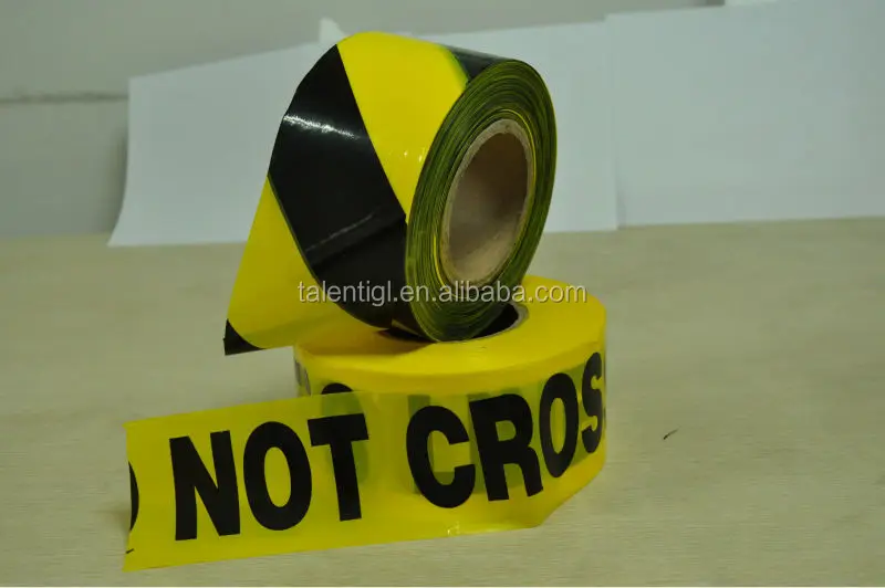 
PE Barrier Tape Caution Tape Warning Tape 