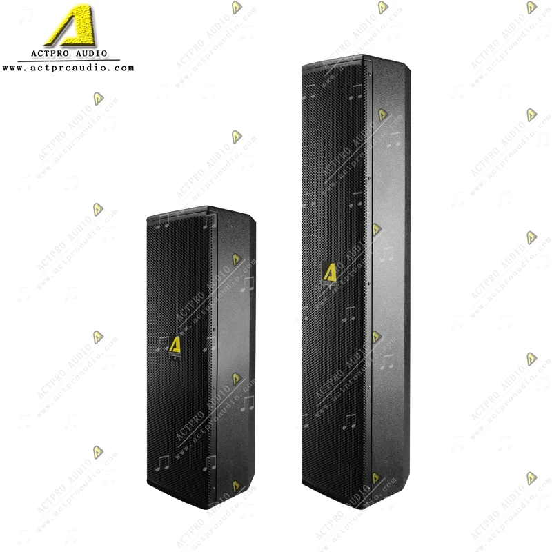 ACTPRO  CS34 active column speaker mini portable full  range loudspeaker church stage professional sound system