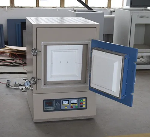 atmosphere vacuum argon muffle furnace with Nitrogen Argon and other inert gases