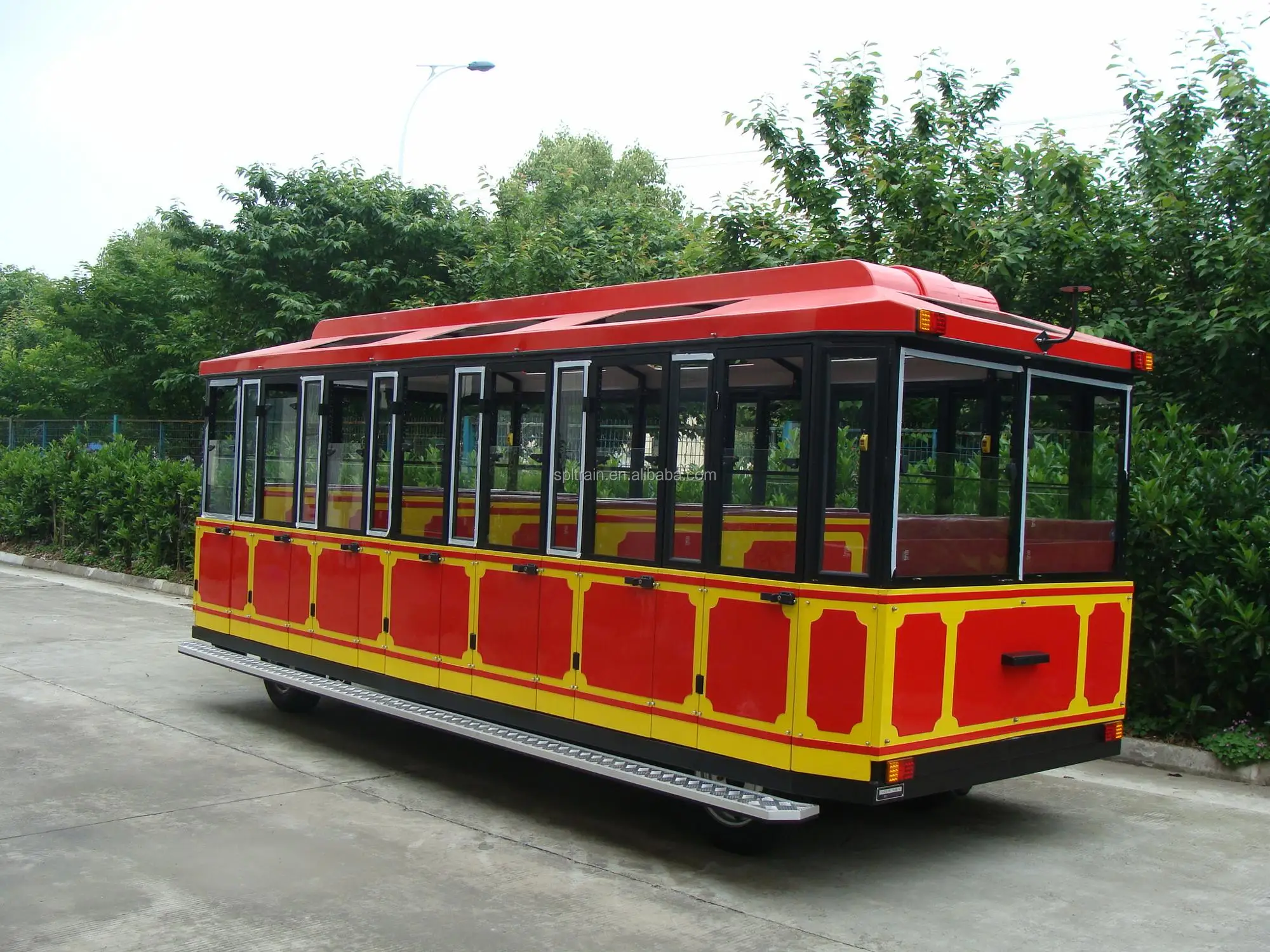 
28 seats passenger trailer coach trolley 