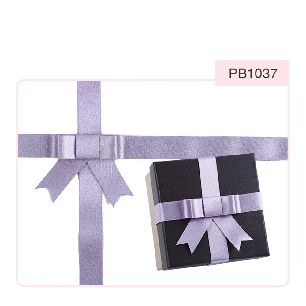 Manufacturer Gift Ribbon Bow With Elastic Loop Bottle Neck Packing Pull Ribbon Bow