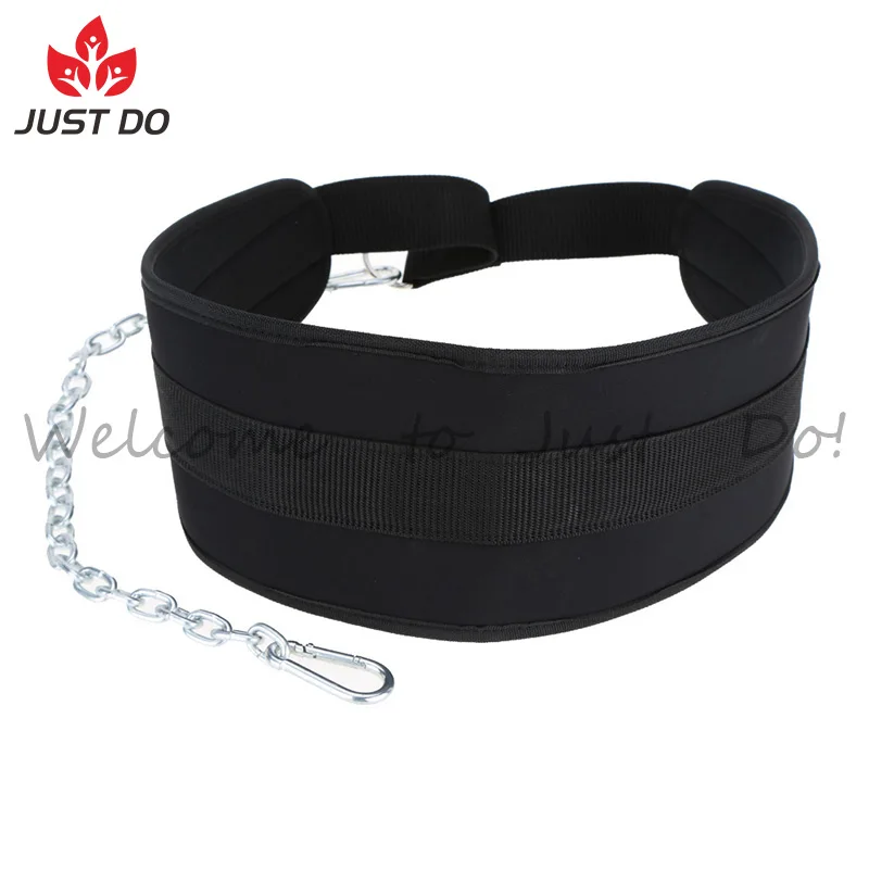 
Pull Up Training Fitness Weight Lifting Dipping Belt With Chain 