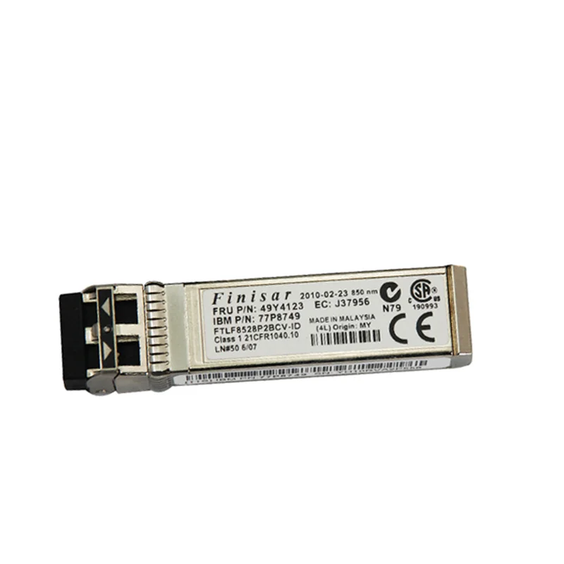 PDF Datasheet Finisar FTLF8528P3BNV Fibre Channel 8GB 850nm SFP+