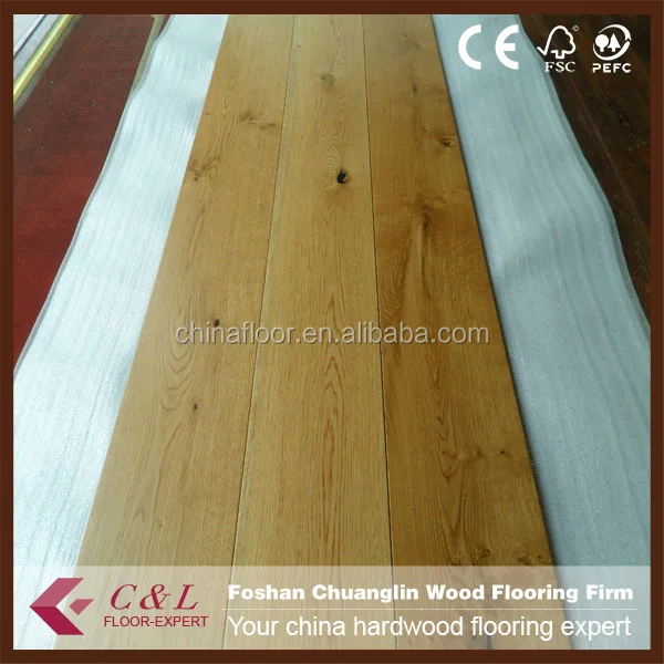 foshan anti-slip prefinished European oak flooring parquet