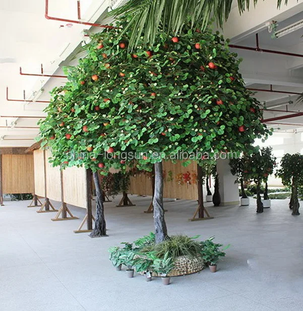 Lsws15120805 оптовая продажа Новый стиль искусственные открытых яблоня для сада