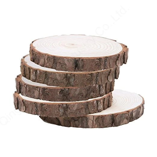 
Wholesale Custom rustic pine tree slices coaster 
