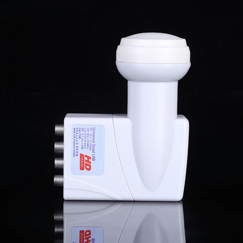 Универсальный цифровой четырехъядерный LNB Quad LNB, 4 выходных сигнала, дБ LNB LNBF,Full HD KU Band Quattro LNBF