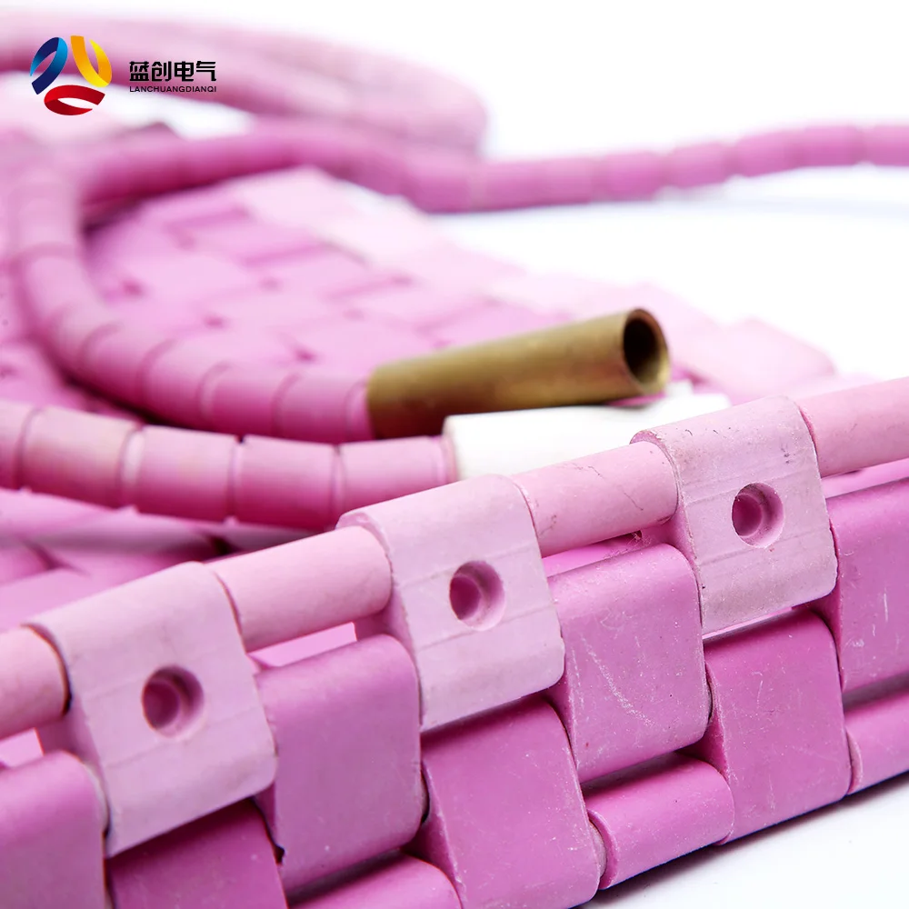 pipe welding ceramic flexible electric heating pad rope heater