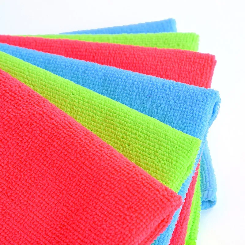 Хорошая цена, 4 шт. в комплекте, ткань из полиэстера и микрофибры, супер чистящая ткань