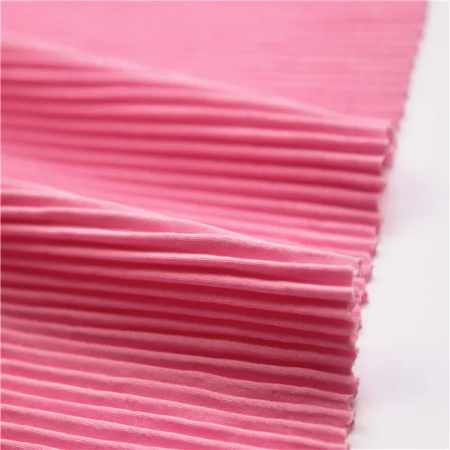hot sale crinkle 100% polyester woven fabric crinkle for summer dress
