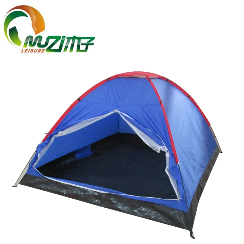 Single Layer Waterproof Automatic Portable Beach Pop up Tent Oxford Canvas PVC Cotton Fabric for Camping
