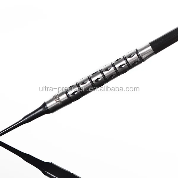 Customized Interval black Color Soft Tip Tungsten Dart Barrels