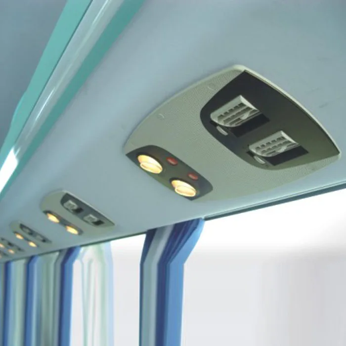 Made in China brand new color design factory price 35 passenger coach bus