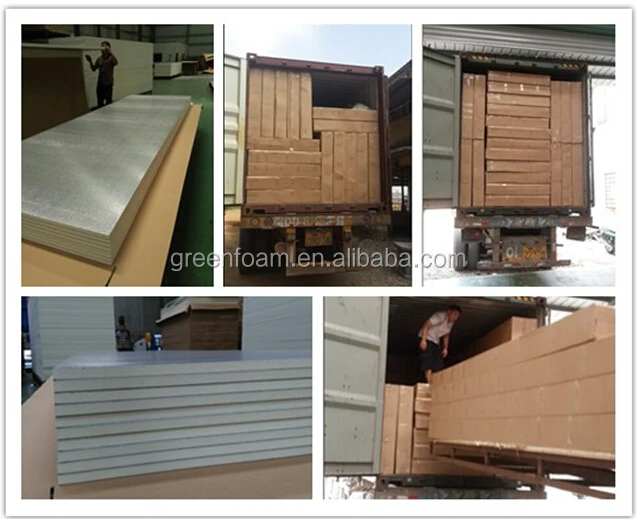 PU предварительно Изолированная панель воздуховода для HVAC