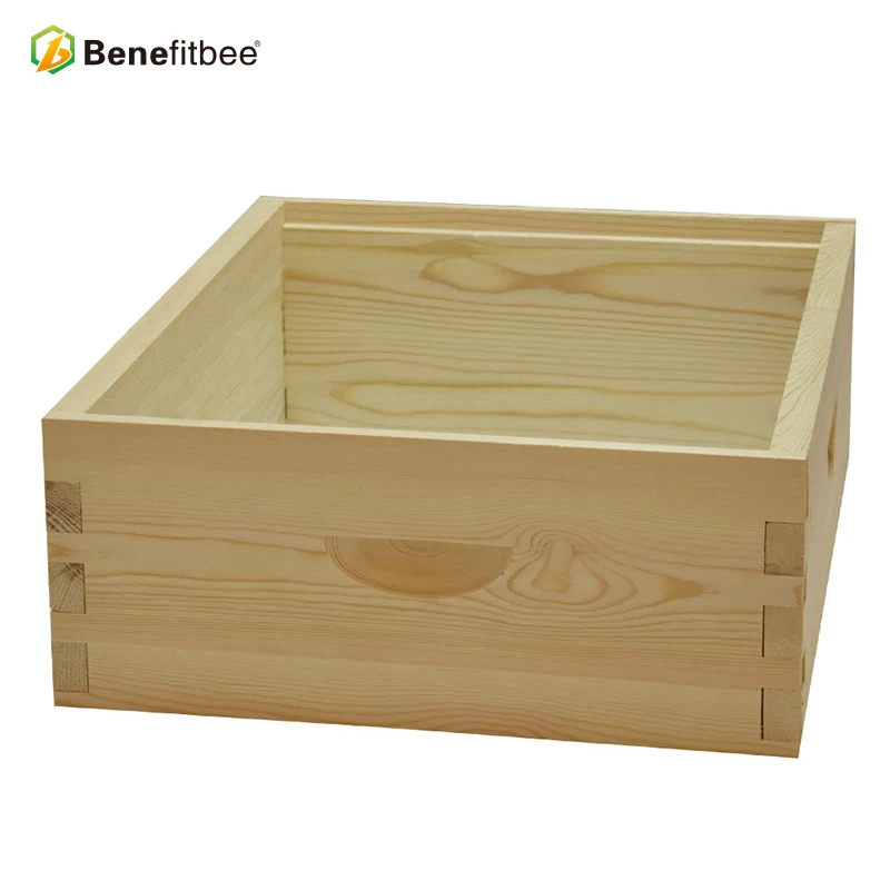 Wholesale Bee Langstroth Beekeeping Wooden Beehive Box  For Beekeeping Kit