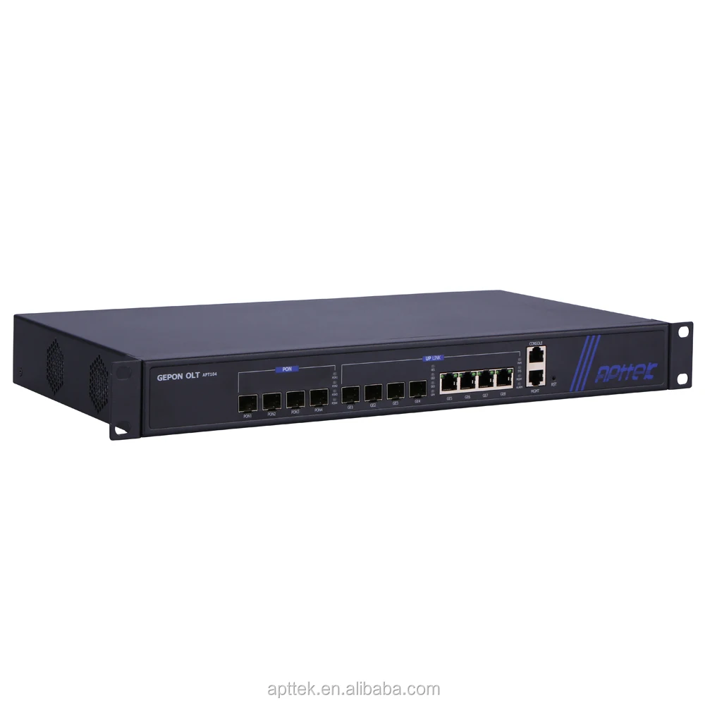 APTTEK mini size  FTTH GEPON OLT used in ftth
