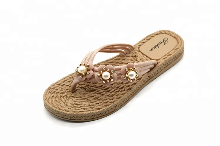 
Fashion Design Made in China PCU women Flat Slippers 