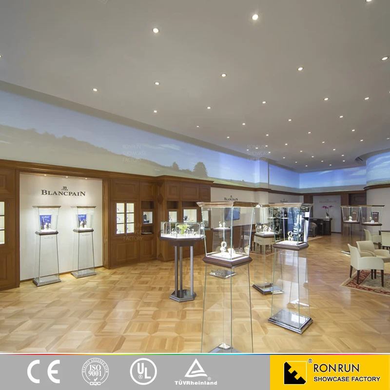 Jewellery showroom design museum glass showcases jewelry furniture
