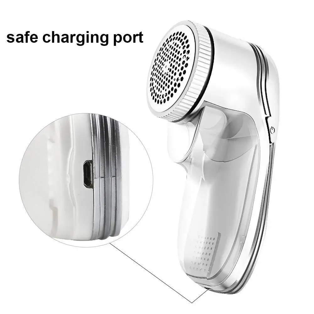 
Electric Lint Remover Portable USB Rechargeable Clothes Fabric Shaver Cordless Sweater Defuzzer Remove 