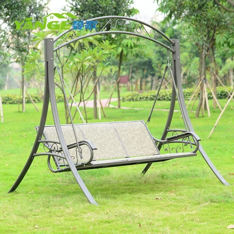 Modern furniture miami patio cane swing chair with cushions