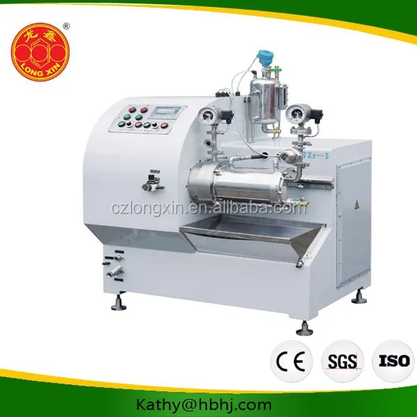 Horizontal Ball Machine For Paint Ink Pigment Production nano mill sand mill dyno mill