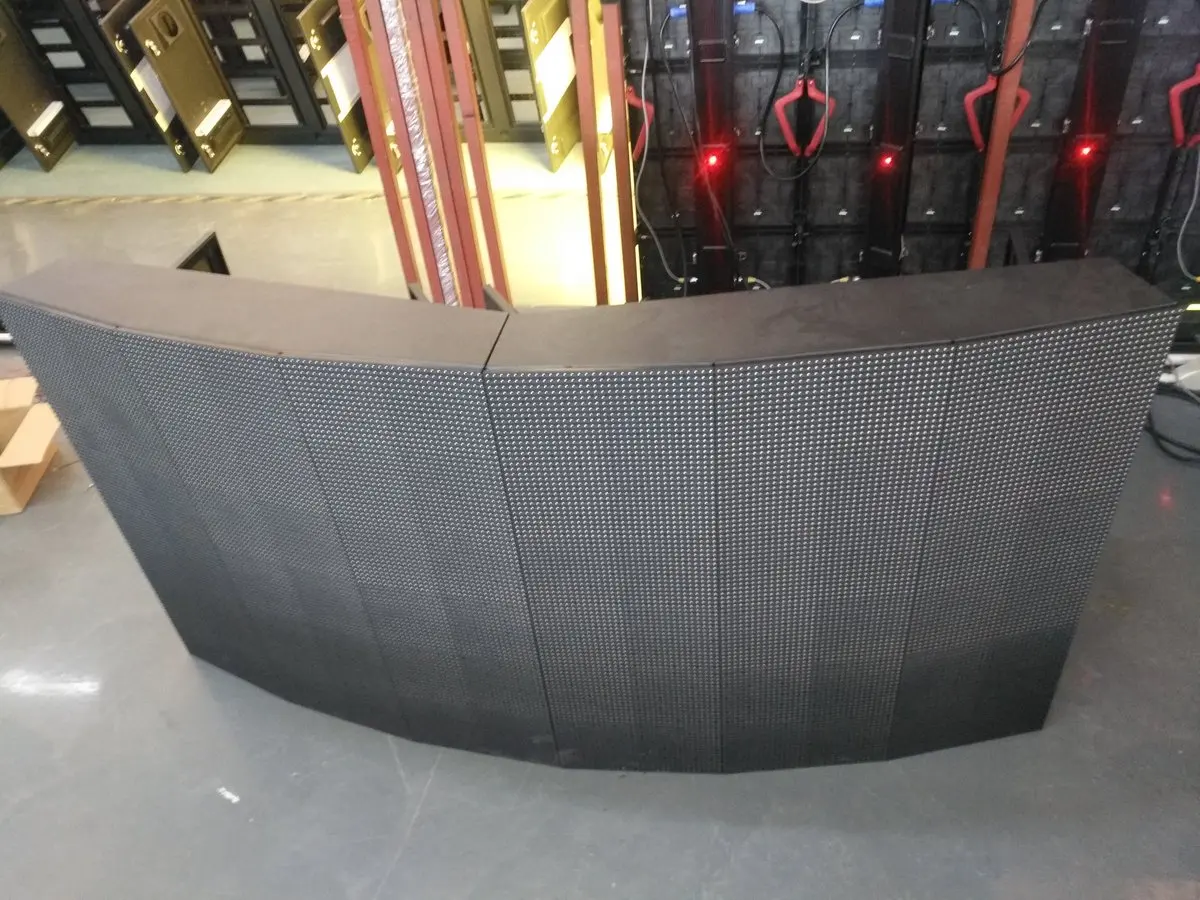 Outdoor Rental LED Video Wall Curved Projector P6 P8 P10 LED Display Screen