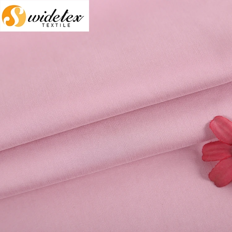 
Wholesale Oekotex Certificated Lenzing Tencel visccose Satin Sateen Woven fabric Weave 206gsm 30Sx120D can do Print and Solid 