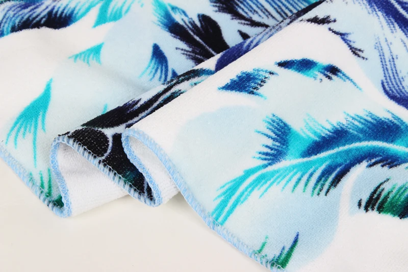 
Wholesale Beach Towel Backpack Printing 2 In 1 Folding Large Custom Summer Tote Beach Towel Bag 