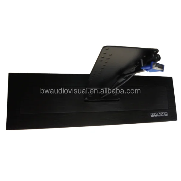 Advanced audiovisual pop up lcd lifter mechanism for meeting table