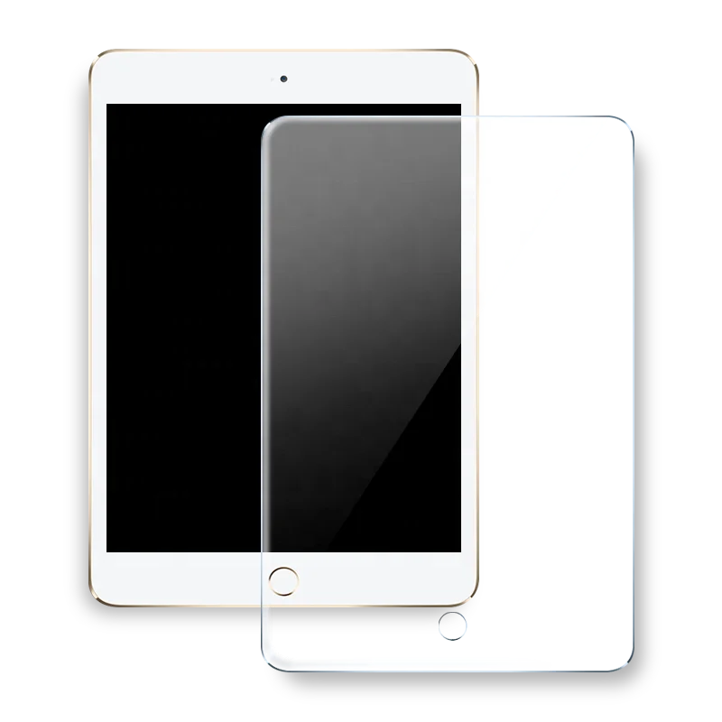 
Guangzhou tv protective glass mobile accessories packaging tempered glass for iPad 