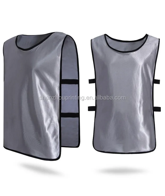 Wholesale best price custom size logo sports mesh pennies football scrimmage training vests blank soccer bibs
